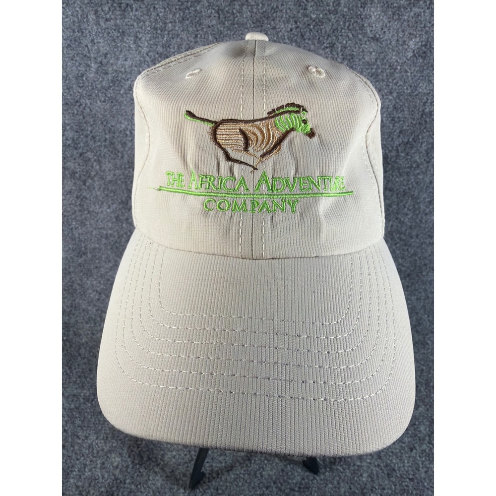 Imperial The Africa Adventure Company Zebra Logo Tan Corduroy Hat X210P-PUT OSFA